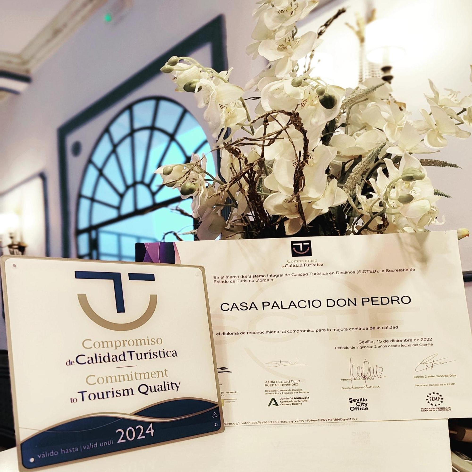 Casa Palacio Don Pedro Sevilla Eksteriør bilde